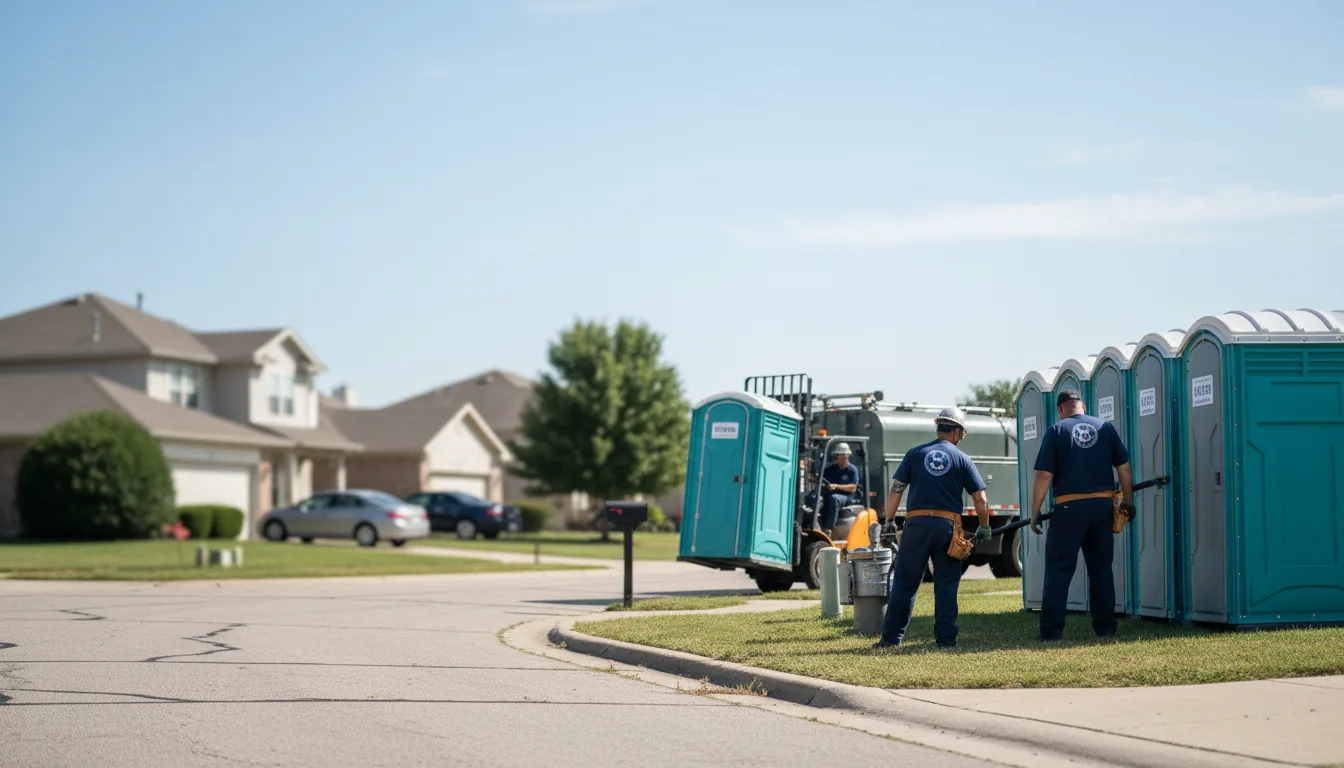Porta Potty Rental in Wellman, TX near me